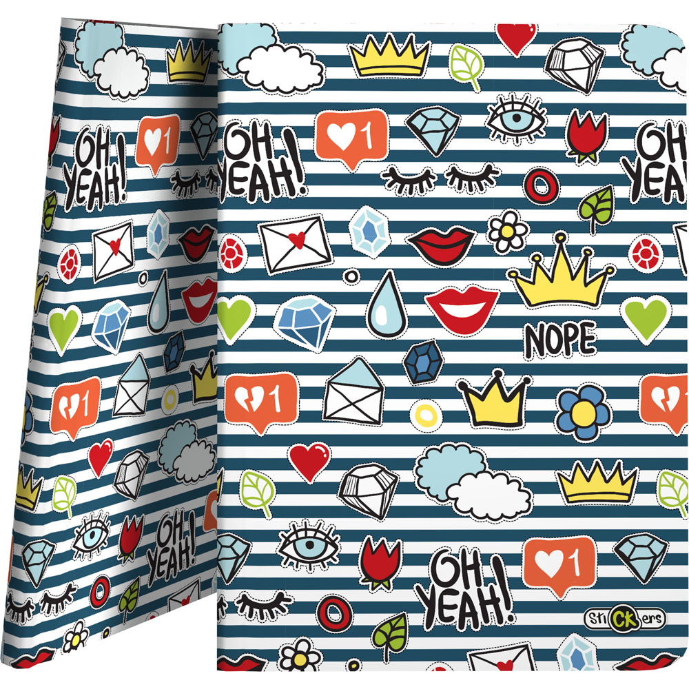 PASTA 30F PP A4 STICKERS22 CROWN