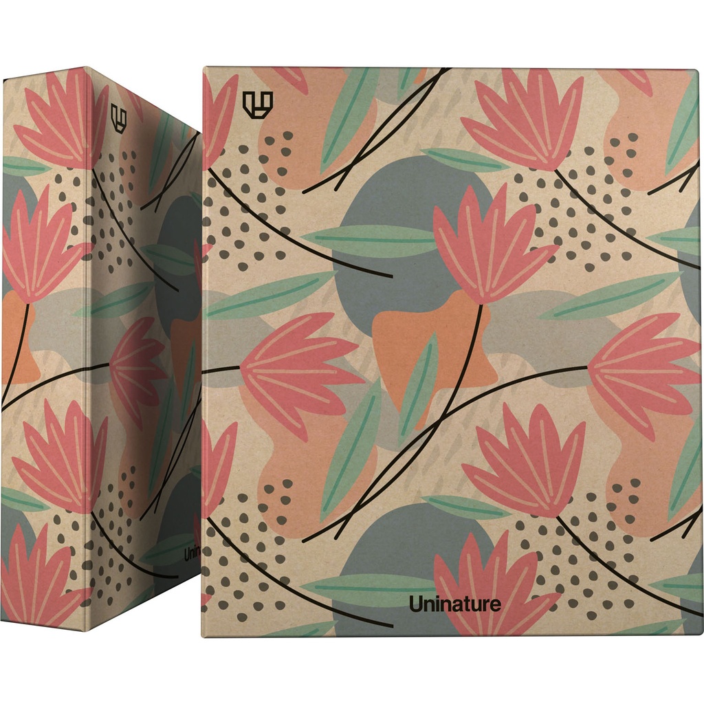 PASTA C/MOLAS A4 FOR.4D40 UNINATURE FLORE