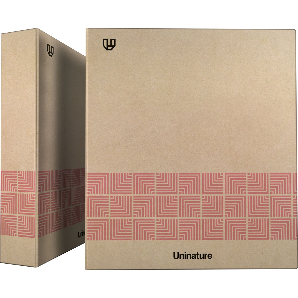 PASTA C/MOLAS A4 FOR.4D40 UNINATURE ROSA