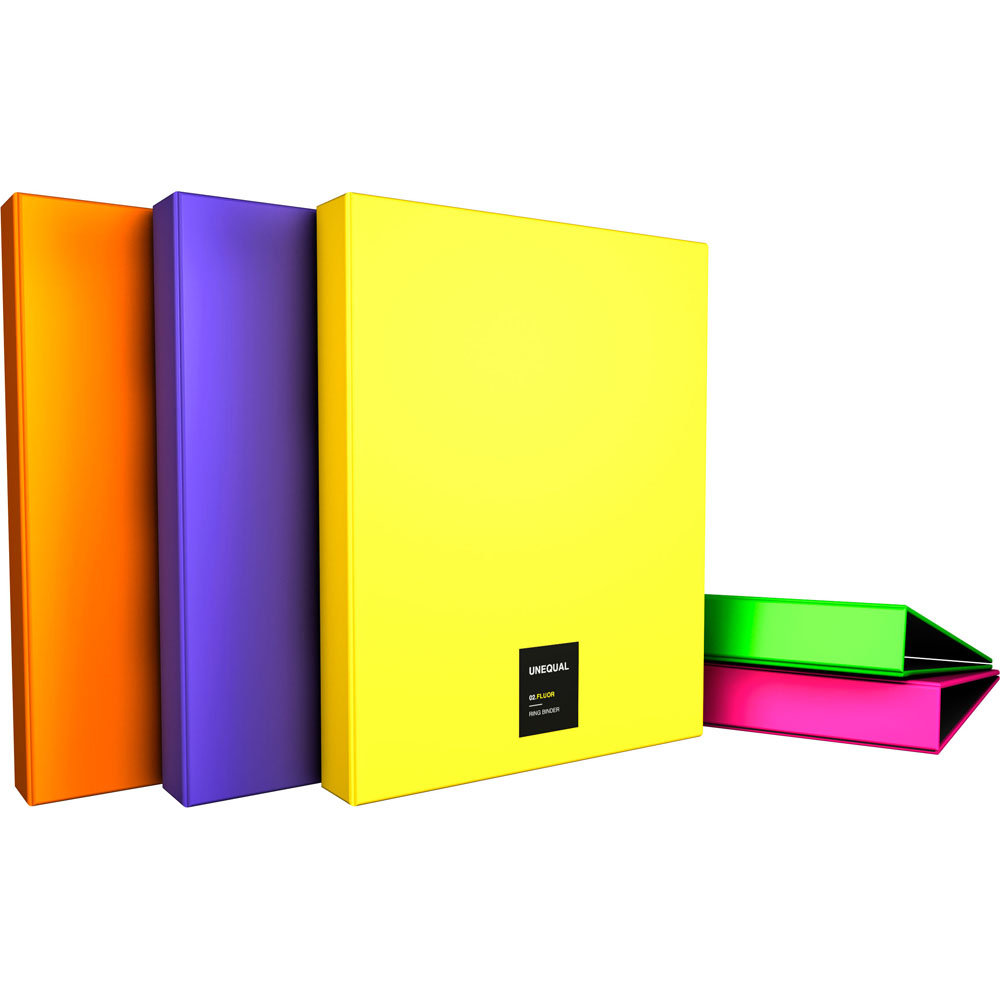 PASTA C/MOLAS A4 FOR.4D25 UNEQ.FLUOR SURT