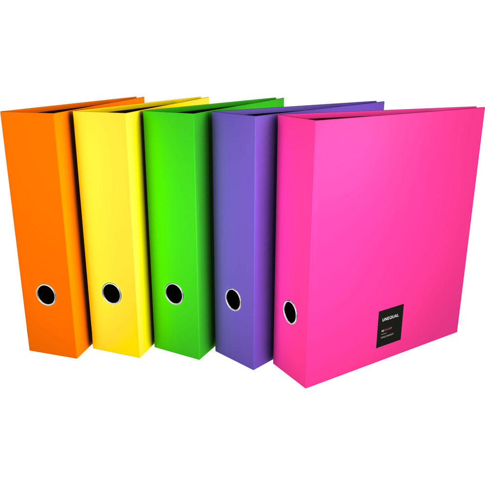 PASTA C/MOLAS A4 FOR.4D40 UNEQ.FLUOR AMAR