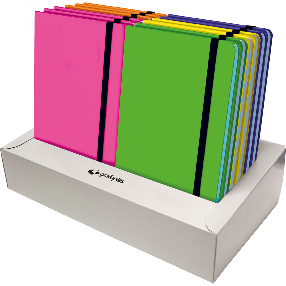 EXPOS.12 CADERNOS 13X21 UNEQUAL FLUOR