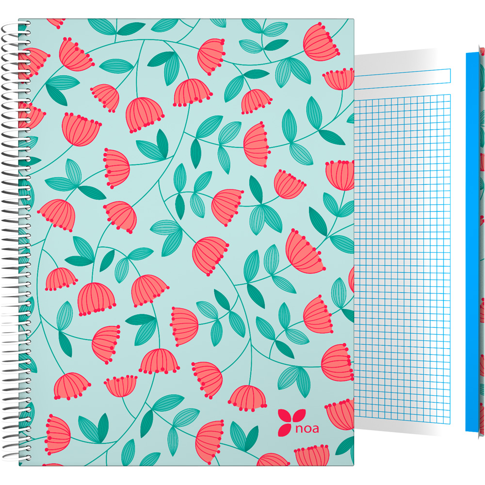CADERNO FORR.A4 CADER.NOA19 BLOOM