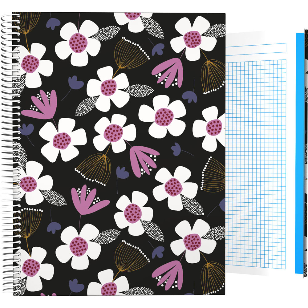 CADERNO FOR.A4 CADER. JPROUST20 FLORAL