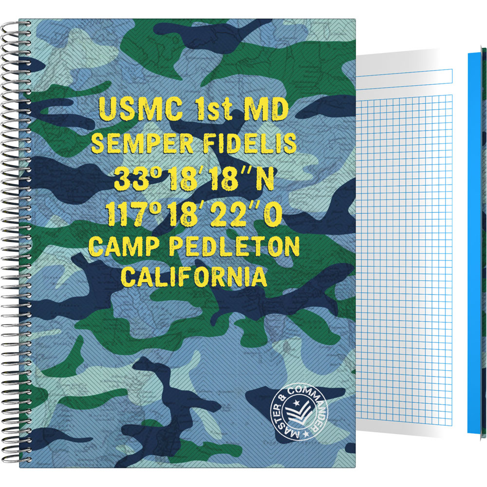 CADERNO FOR.A4 CADER. M&C AZUL