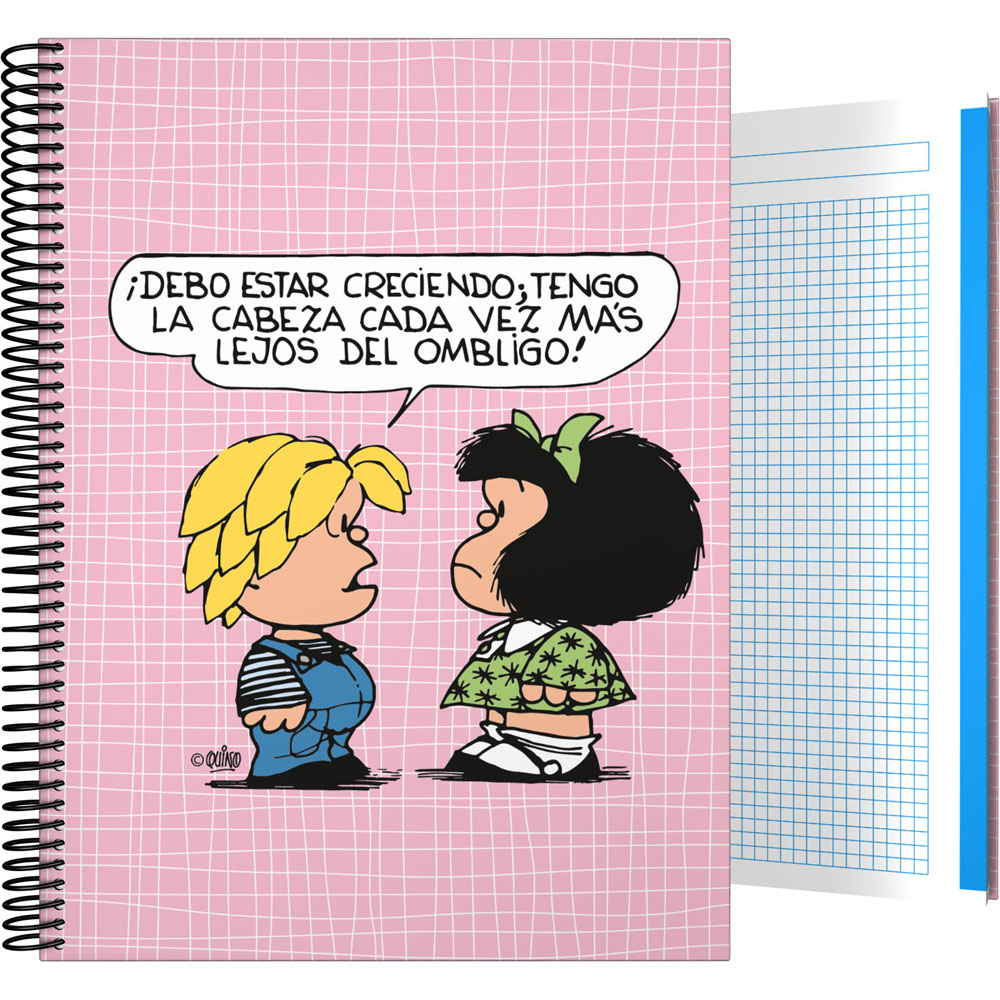 CADERNO FOR.A4 CADER. MAFALDA20 BELLY