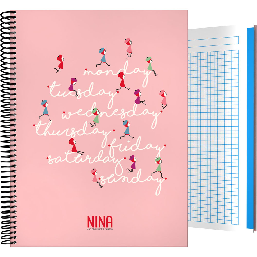 CADERNO FOR.A4 CADER. NINA20 WEEK