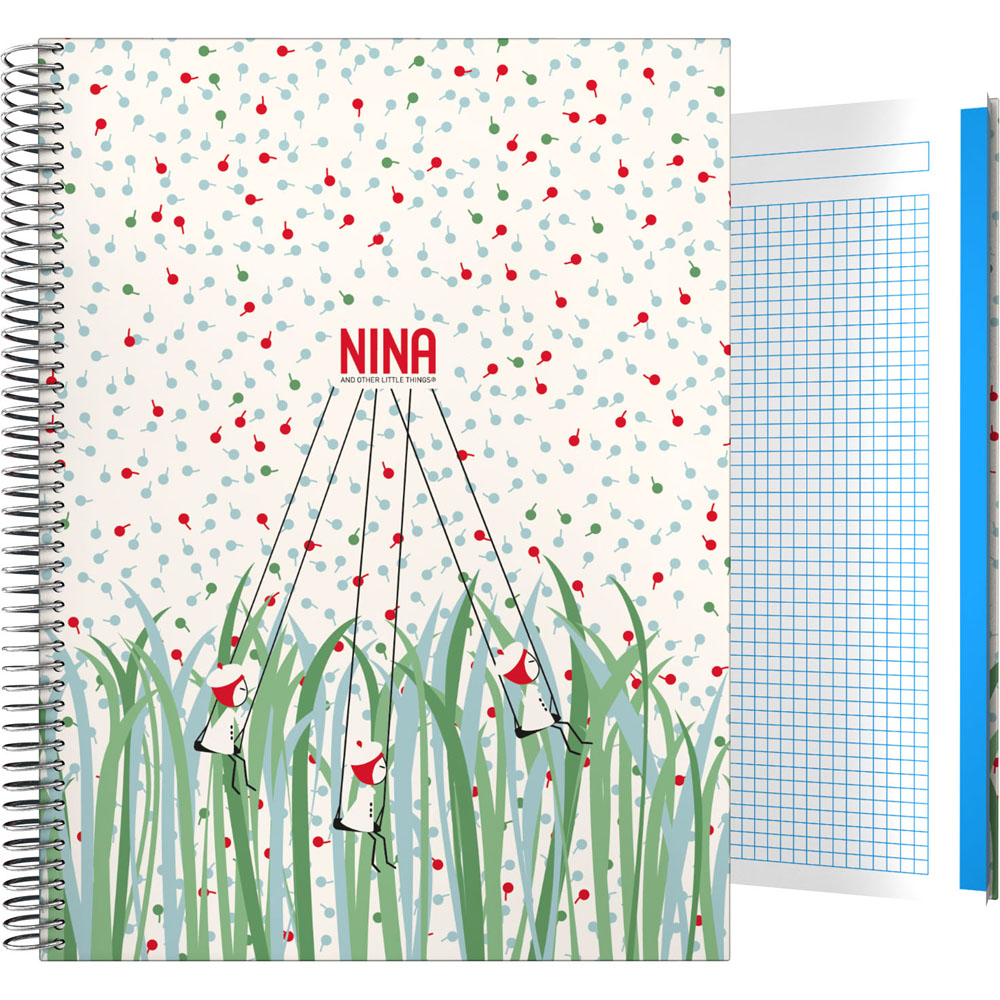 CADERNO FOR.A4 CADER. NINA20 NATURE