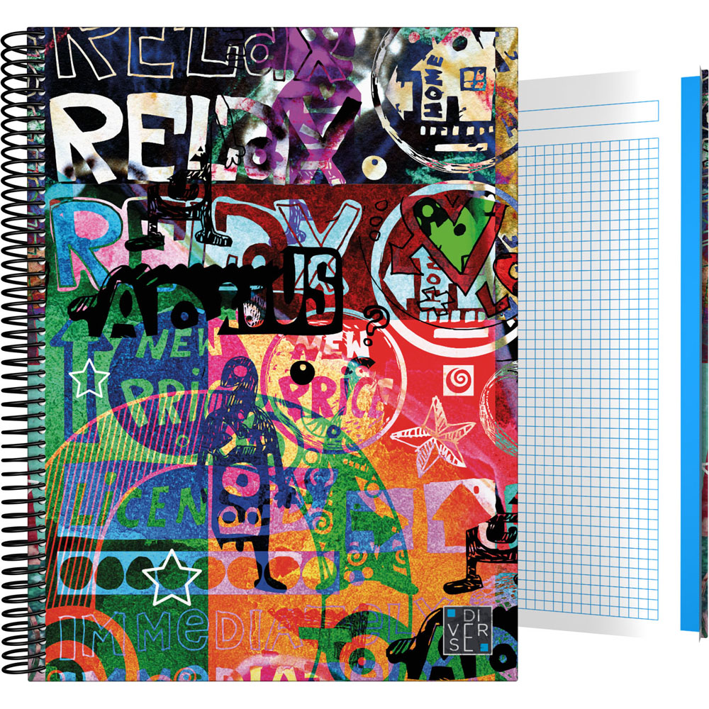 CADERNO FOR.A4 CADER. DIVERSE21 RELAX 2