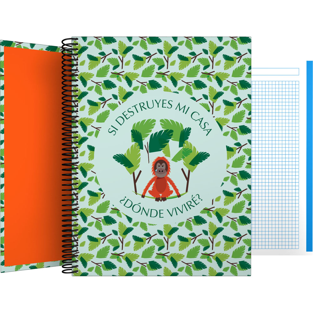 CADERNO FOR.A4 CADER. PLANET21 MONO