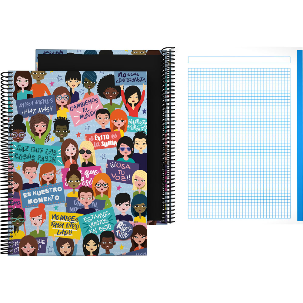 CADERNO FOR.A4 CADER. REVOLUT22 MOVE ON