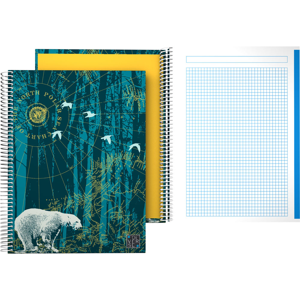 CADERNO FOR.A4 CADER. DIVERSE22 NORTH POL