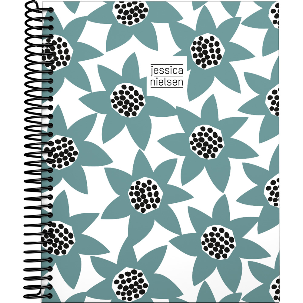 CADERNO FORR.A5 CADER.JNIELSEN19 FLOWERS