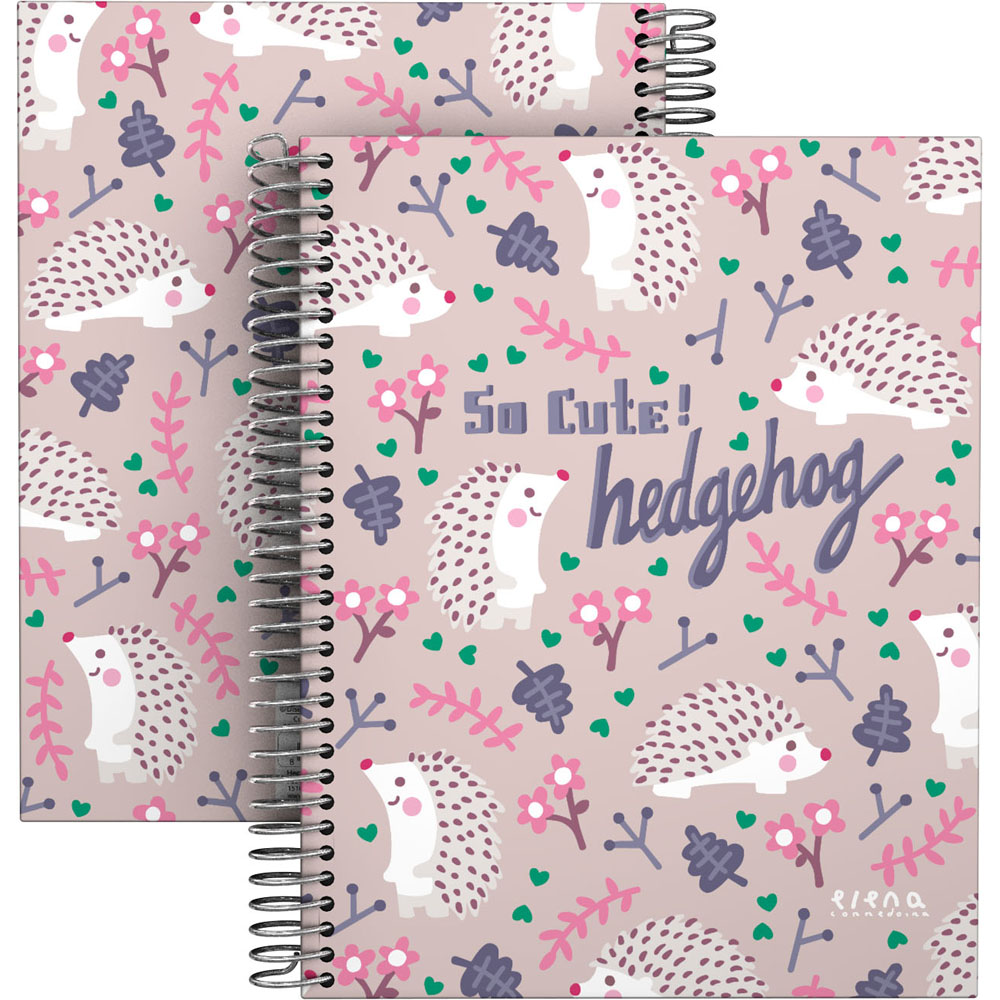 CADERNO FOR.A5 CADER. EC 21 HEDGEHOG