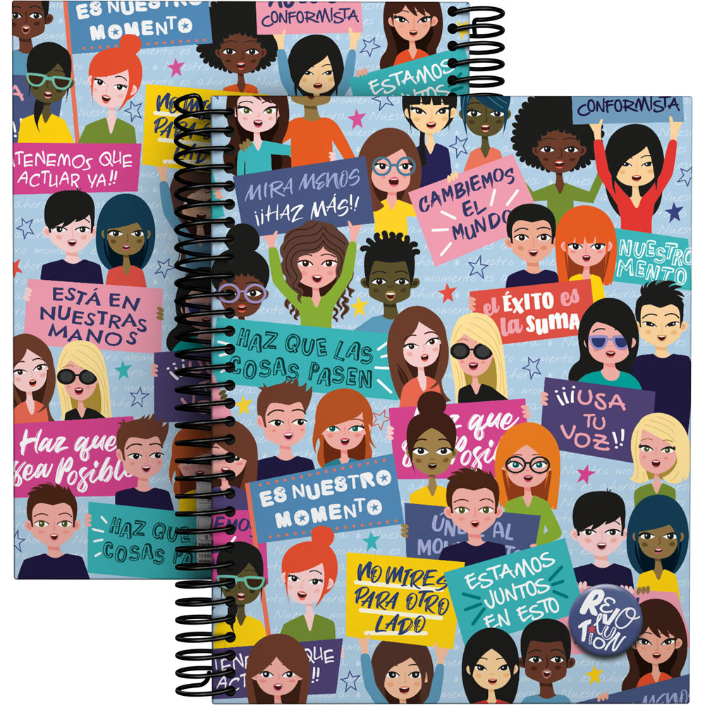 CADERNO FOR.A5 CADER. REVOLUT22 MOVE ON