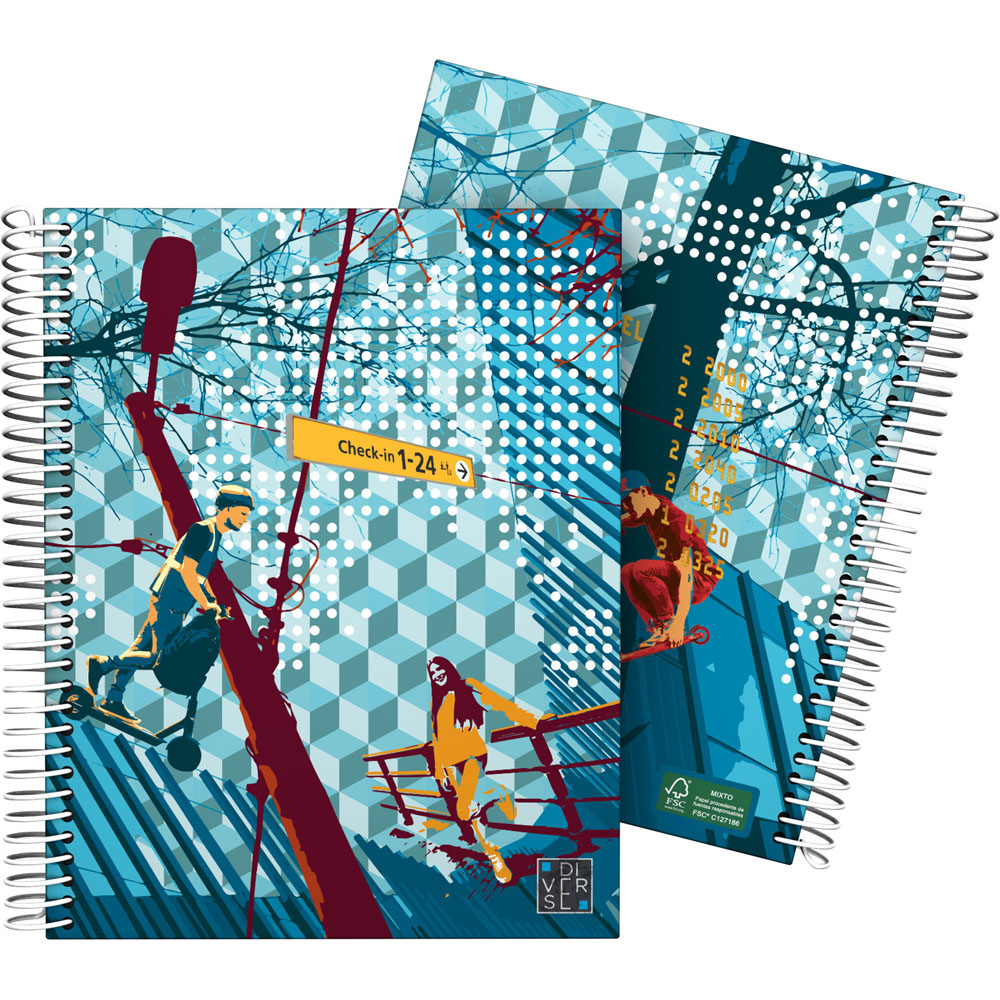 CADERNO FOR.A5 CADER. DIVERSE22 FOLLOW ME