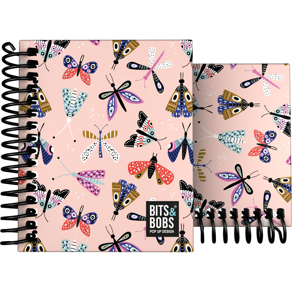 CADERNO FOR.A7 C5MM B&B24 BUTTERFLY