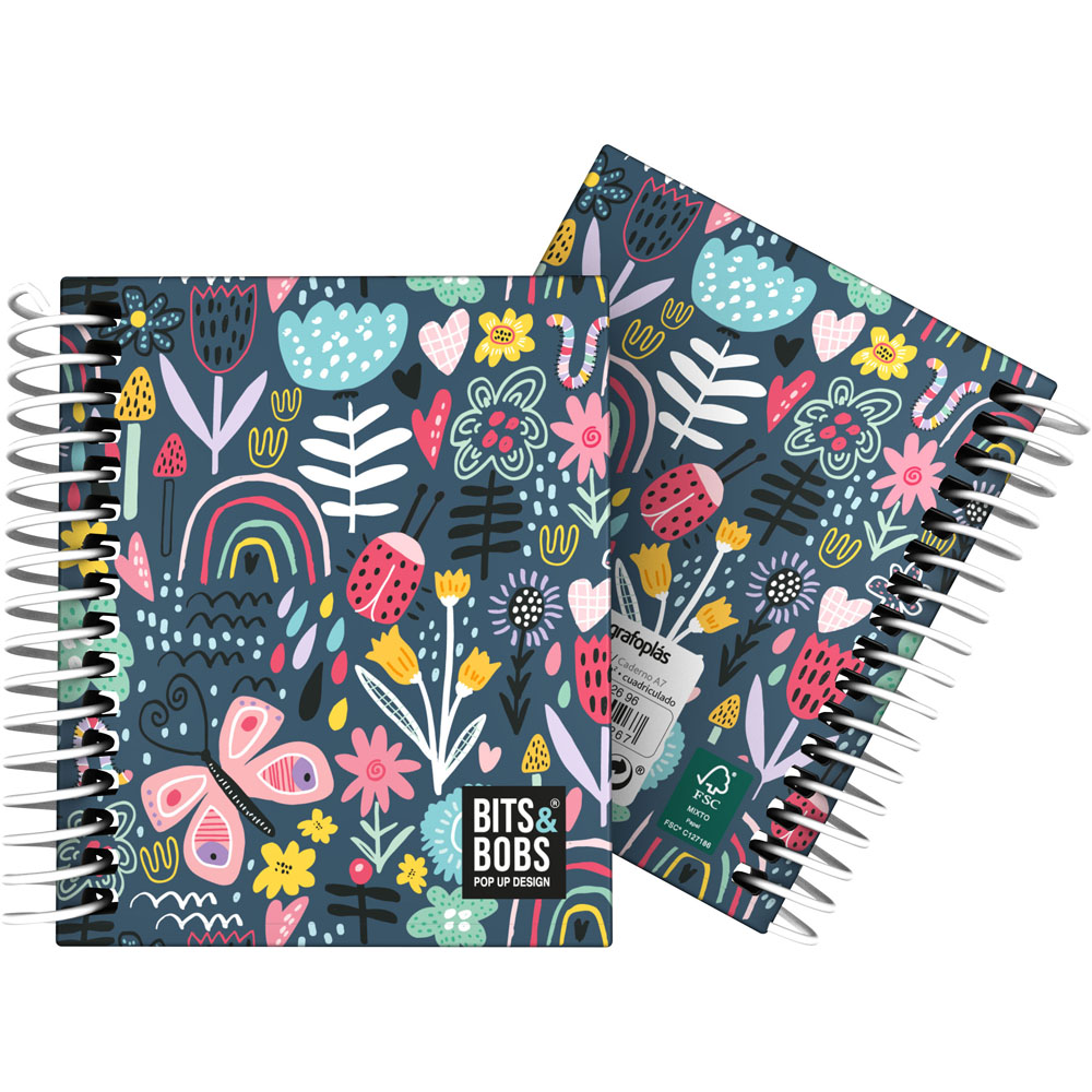 CADERNO FOR.A7 C5MM B&B24 BOTANIC