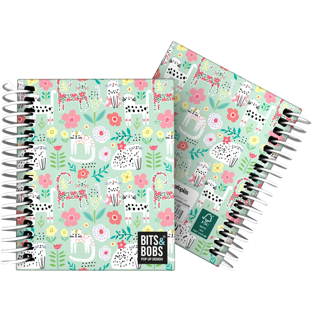 CADERNO FOR.A7 C5MM B&B24 CATS