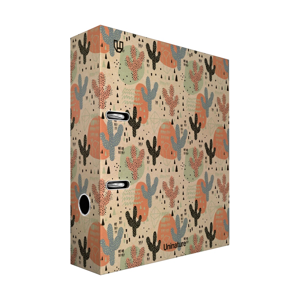 ARQUIVADOR A4 65MM C/RADO UNINAT CACTUS