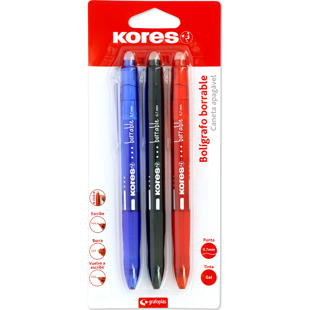 BLISTER 3BOLIS GEL BORRABLES NG+AZ+RJ
