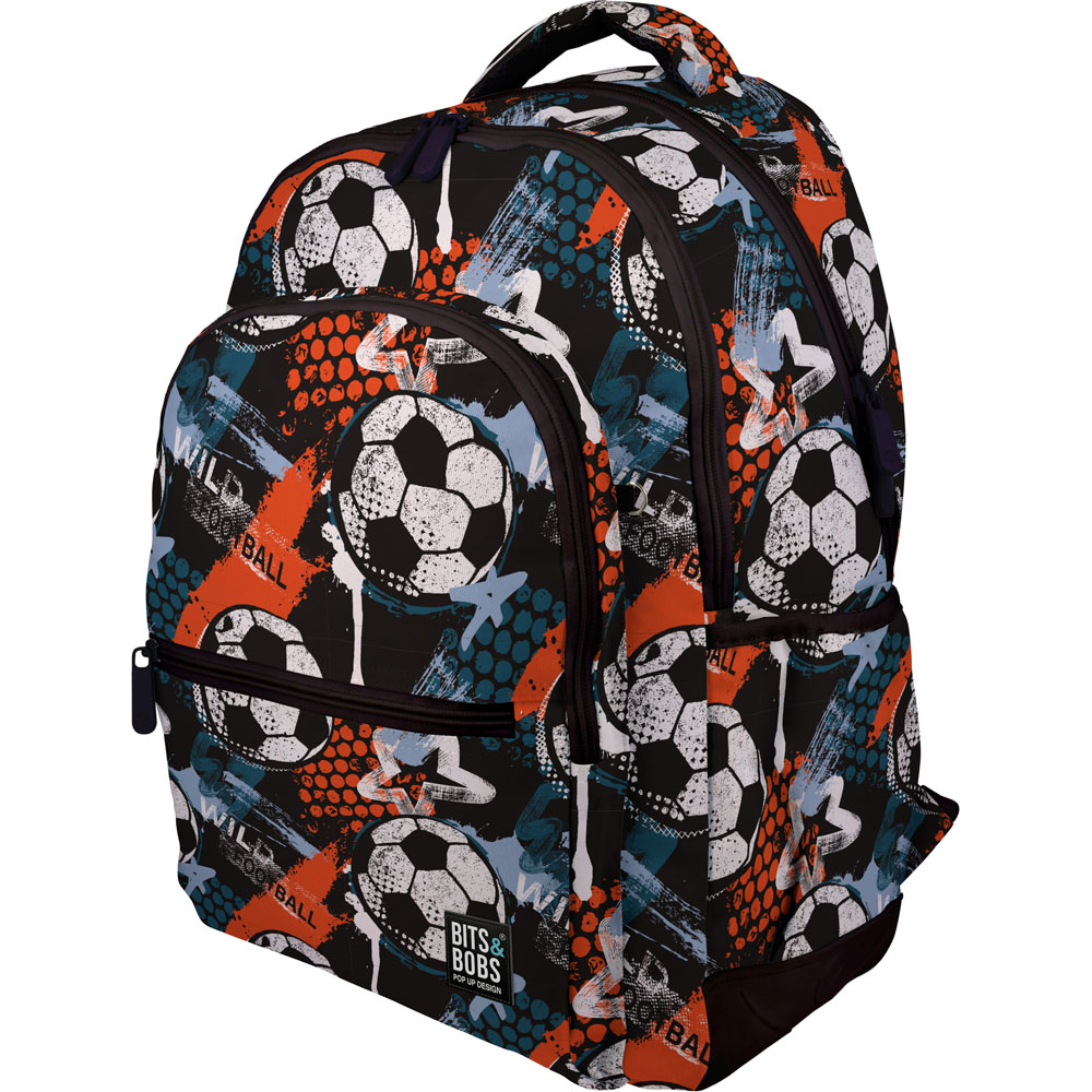 MOCHILA RUBBER B&B WILD FOOTBALL