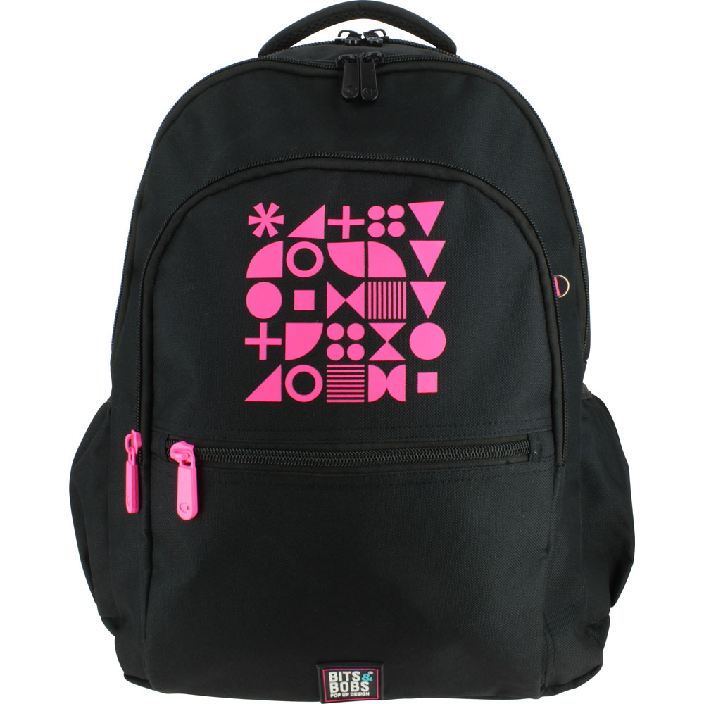 MOCHILA ROOMY B&B23 FLUOR FUCSIA