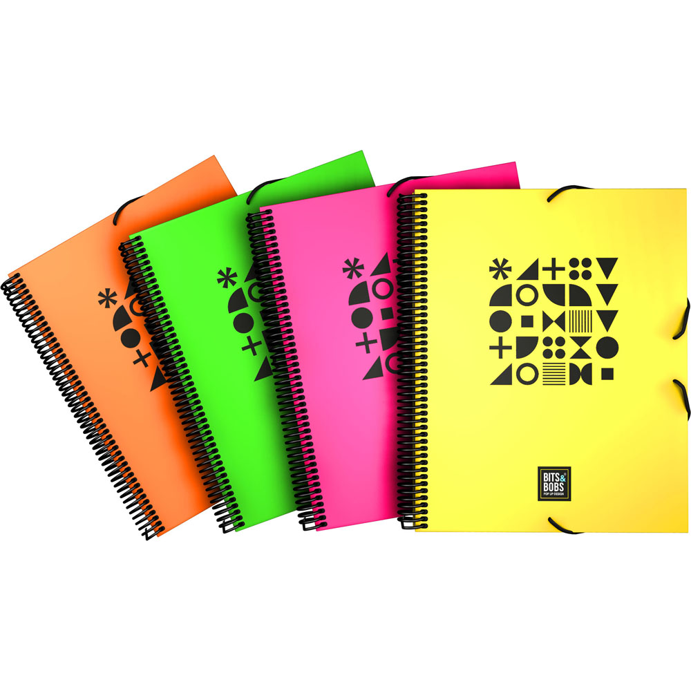 MAXIPLAS 40F A4 B&B23 FLUOR SORTIDO