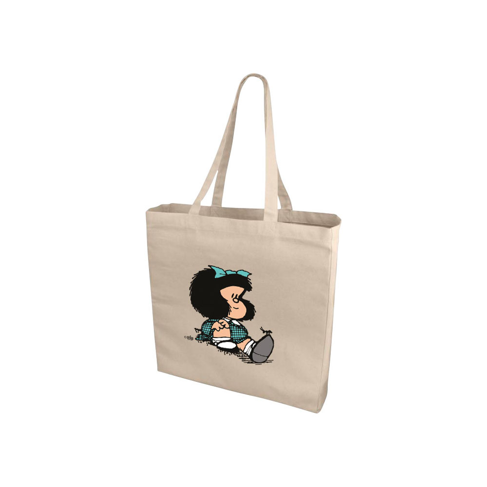 BOLSA TOTTE ALGODON MAFALDA23 CURIOSA