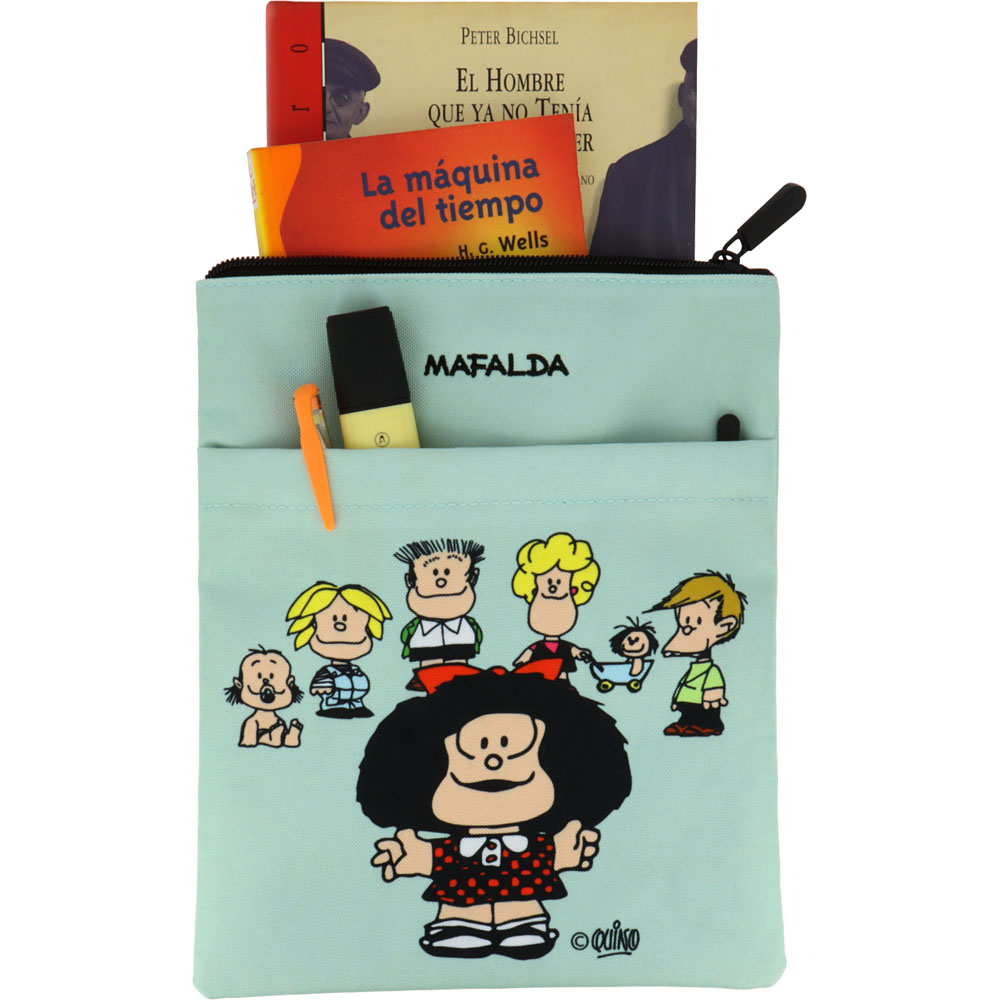 FUNDA PARA LIVROS MAFALDA Y SUS AMIGOS