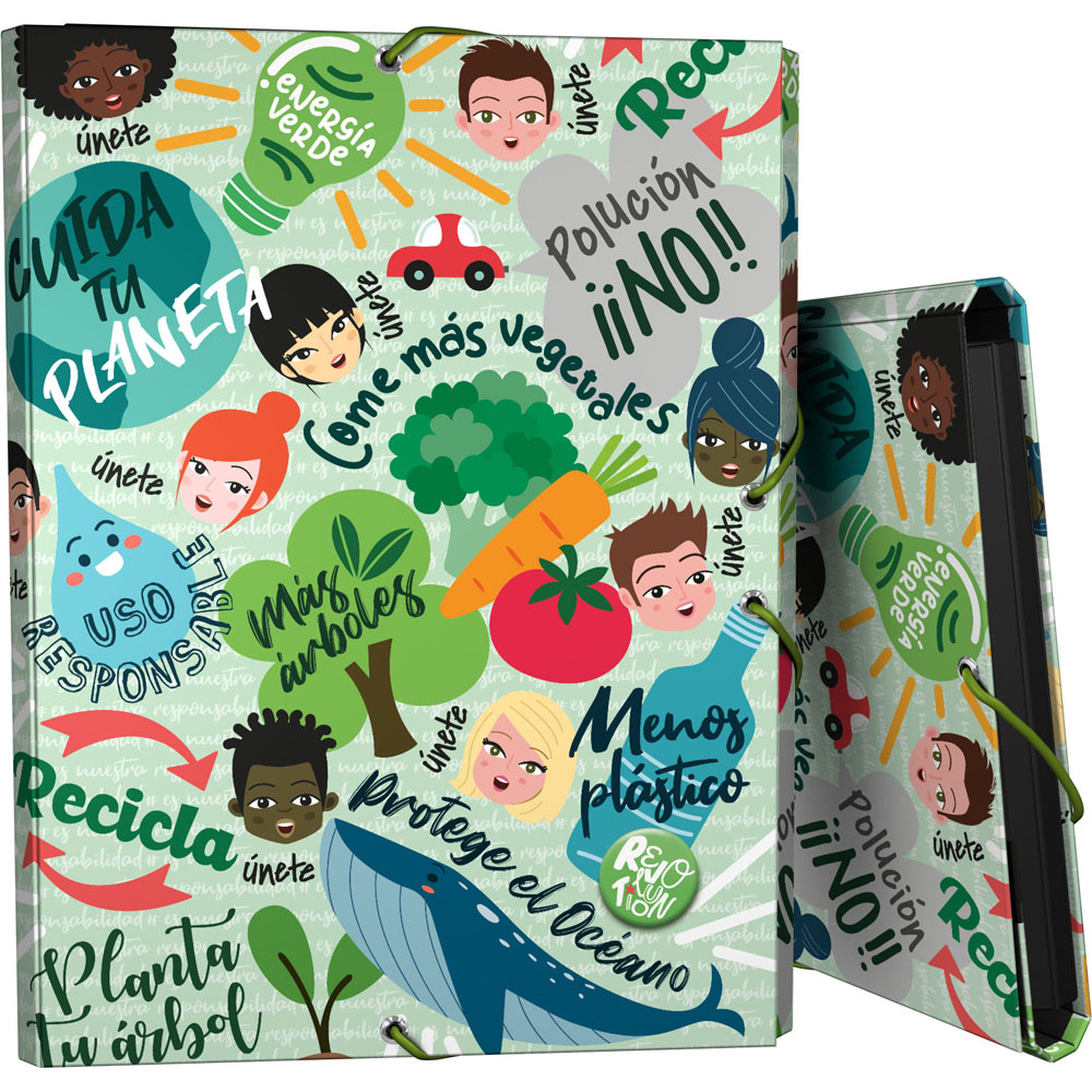 PASTA 3 ABAS FOR. REVOLUTION22 GREEN