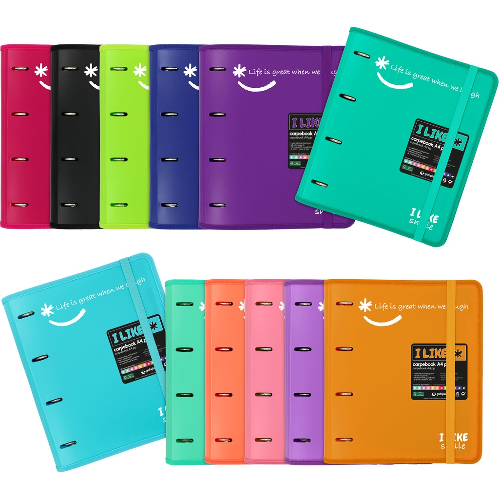 CARPEBOOK PP A4 LIKE2 VERDE