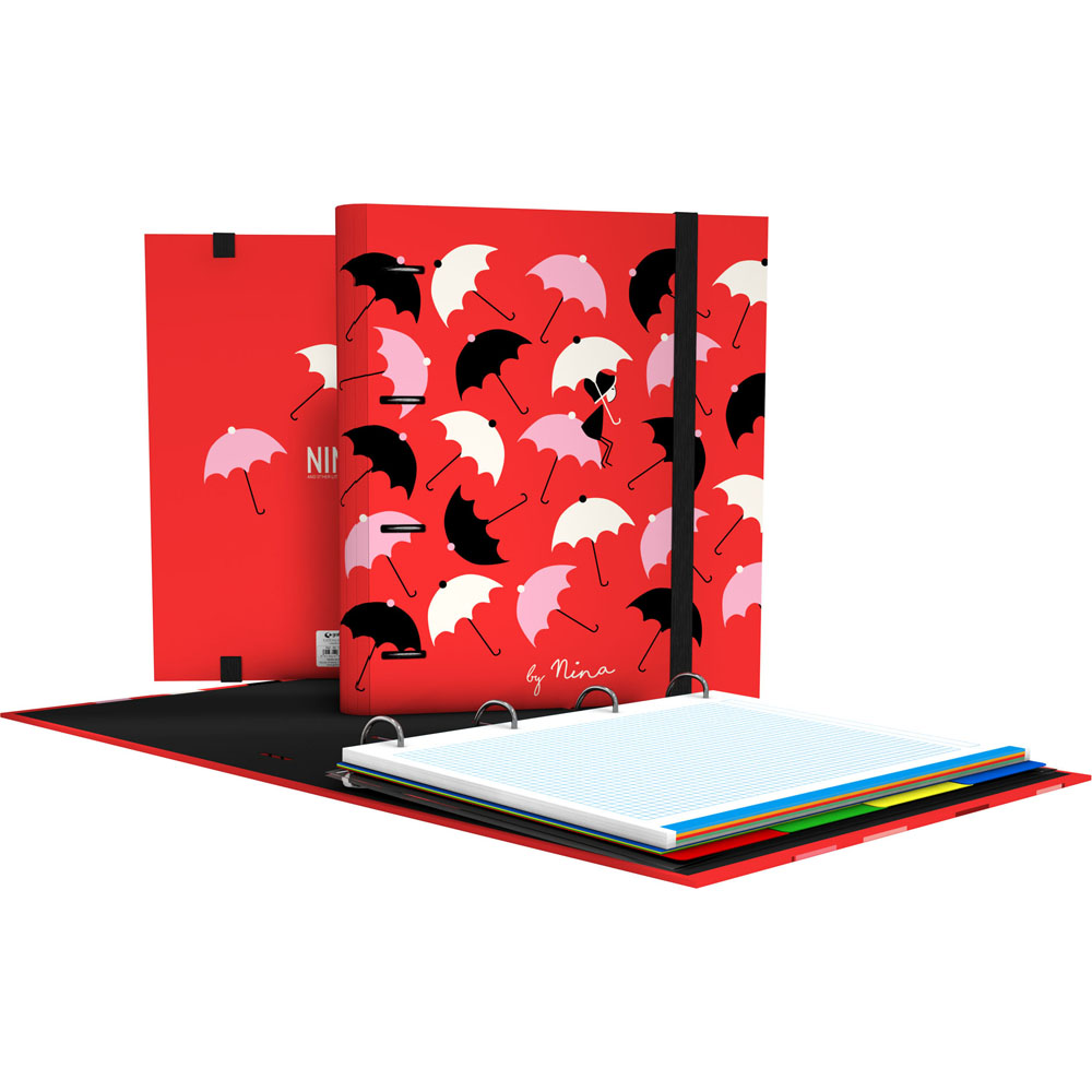 CARPEBOOK 4D35 A4 NINA 19 UMBRELLAS