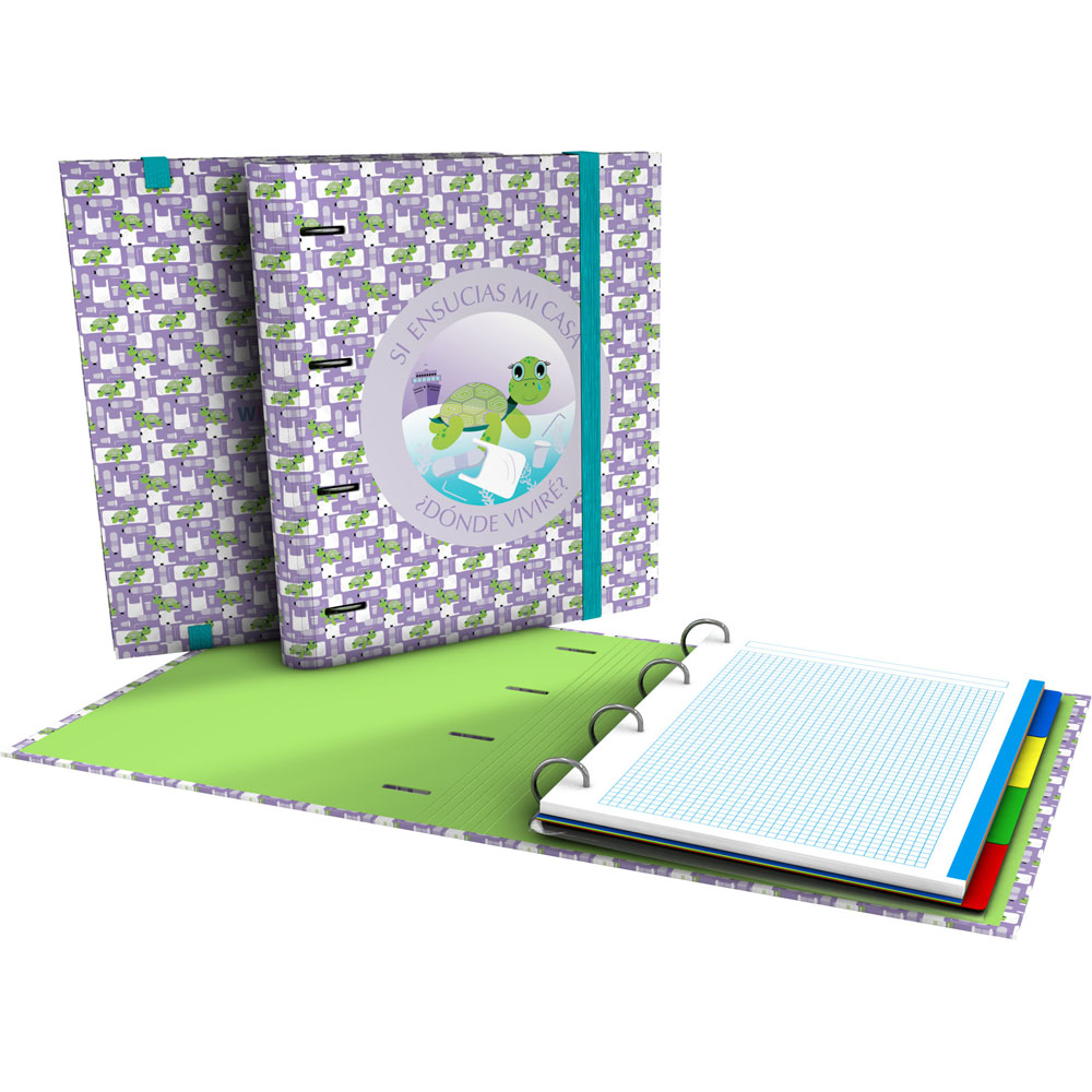 CARPEBOOK 4D35 A4 PLANET21 TORTUGA