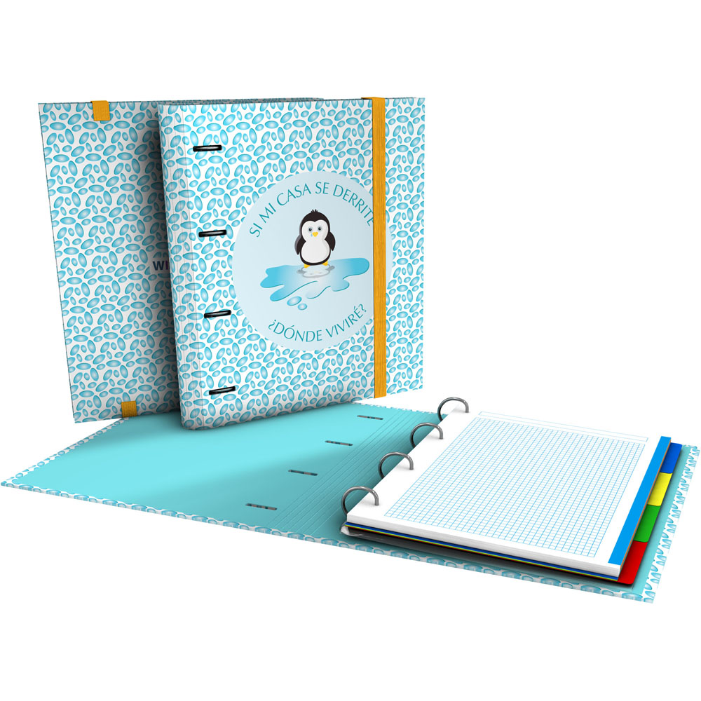 CARPEBOOK 4D35 A4 PLANET21 PINGUINO