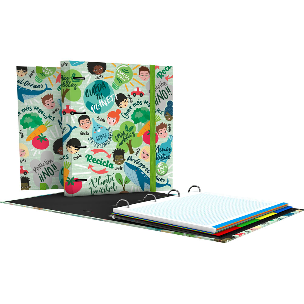 CARPEBOOK 4D35 A4 REVOLUTION22 GREEN