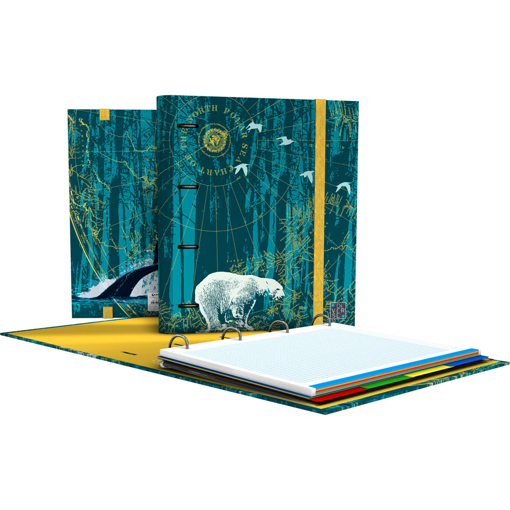 CARPEBOOK 4D35 A4 DIVERSE 22 NORTH POL