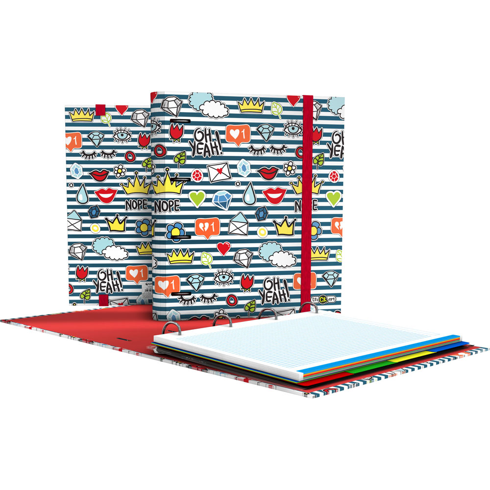 CARPEBOOK 4D35 A4 STICKERS22 CROWN