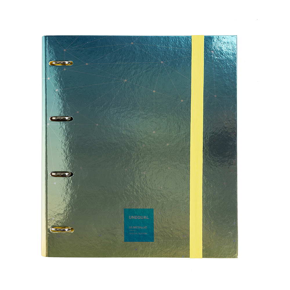 CARPEBOOK FORR.4D35 A4 UNEQ.METAL VER.AG