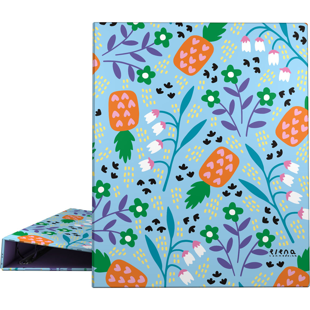 PASTA C/MOLAS A4 FOR.4D25 EC 22 FLOWER