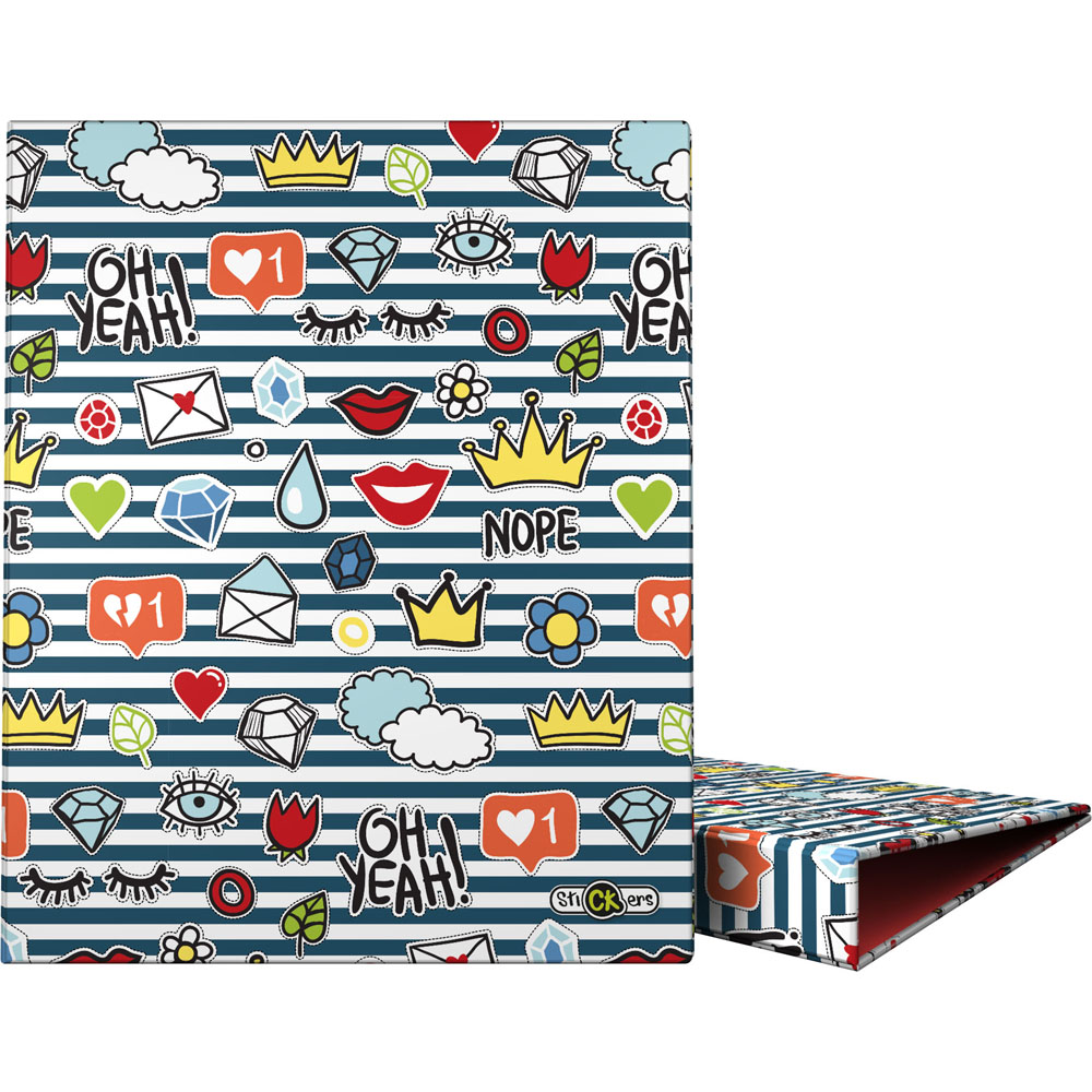 PASTA C/MOLAS A4 FOR.4D25 STICKERS22 CROW