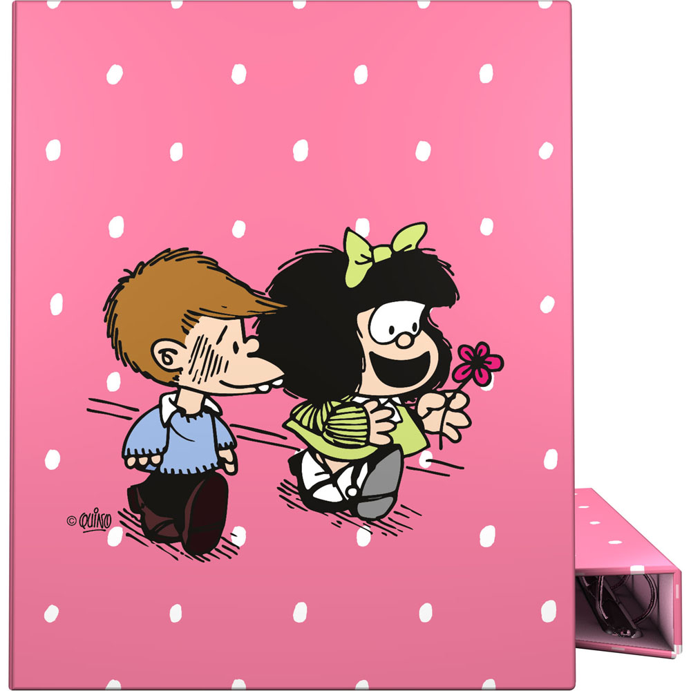 PASTA C/MOLAS A4 FOR.4D25 MAFALDA FRIENDS