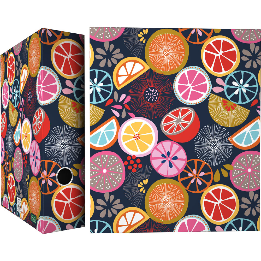 PASTA 4D40MM FOR. A4 JPROUST20 ORANGE