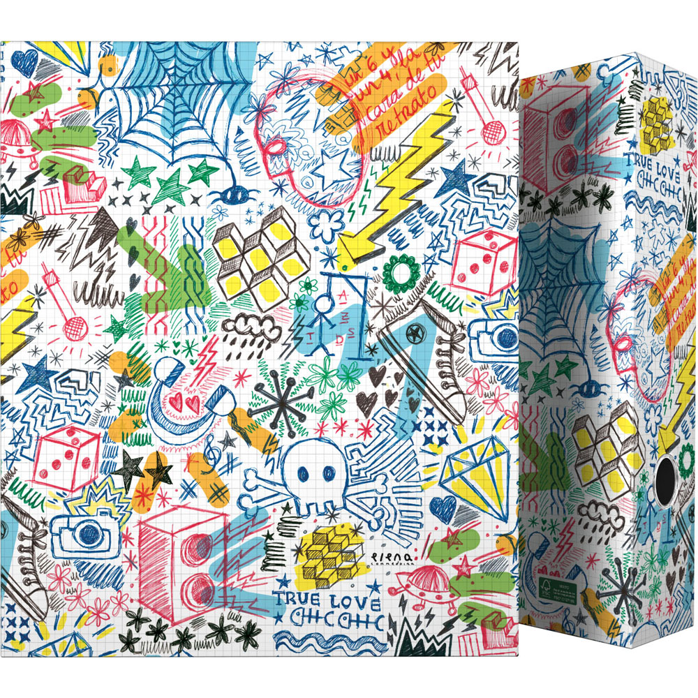 PASTA 4D40MM FOR. A4 EC 20 GARABATOS