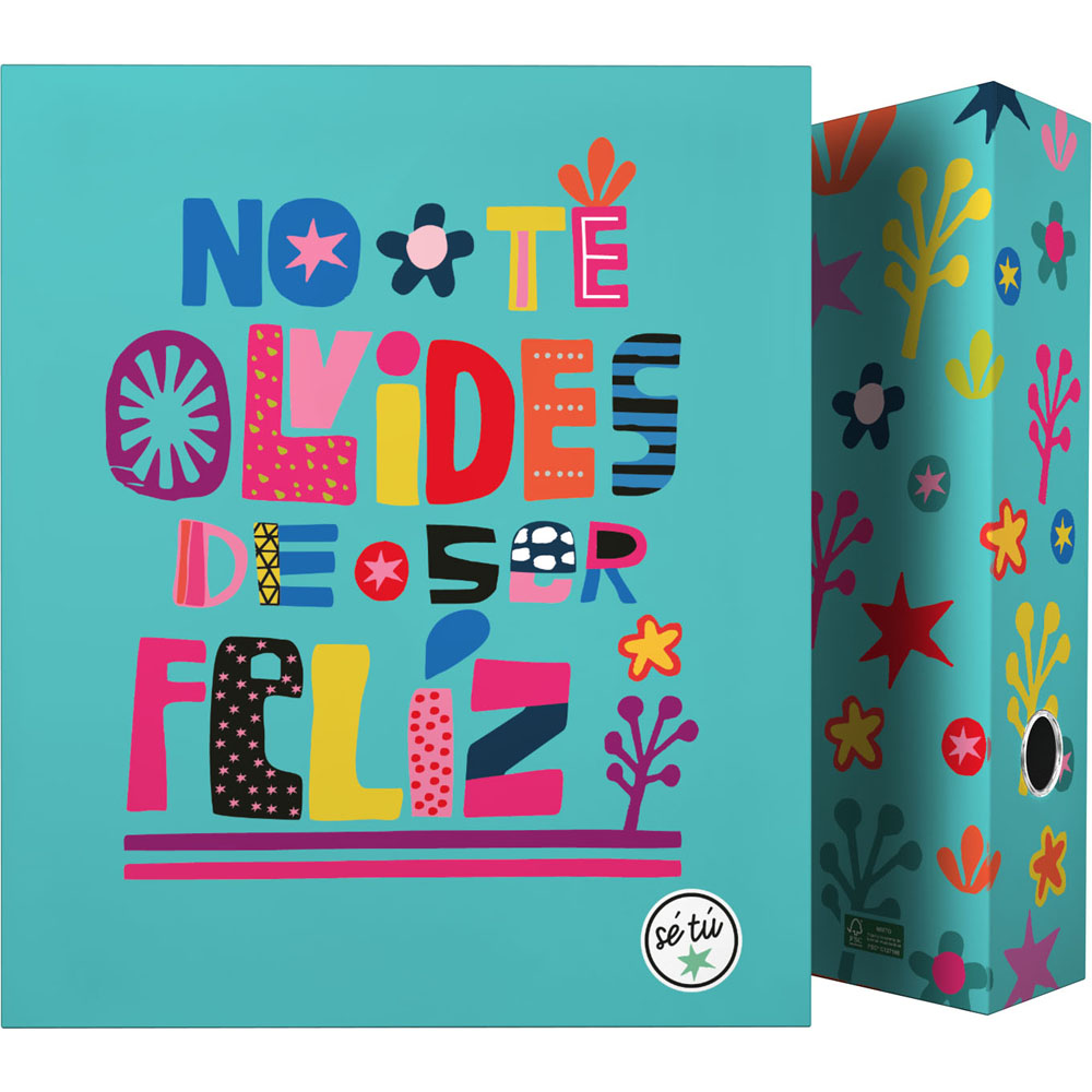 PASTA 4D40MM FOR. A4 SE TU SE FELIZ VD