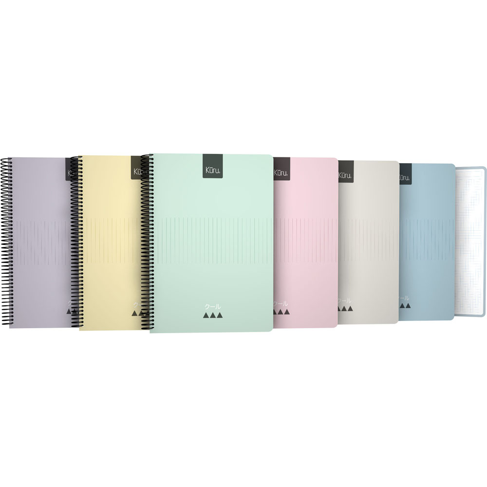 CADER.PP A4+ 120H 90G C5MM KURU4 AZUL S