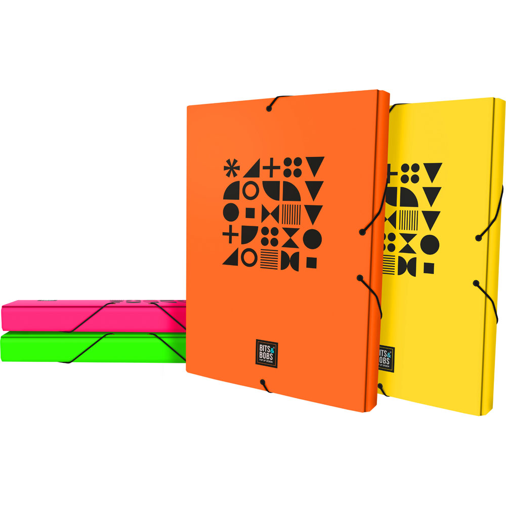 CAIXA ECOPROJ..GOM.3CM B&B23 FLUOR SORTIDO