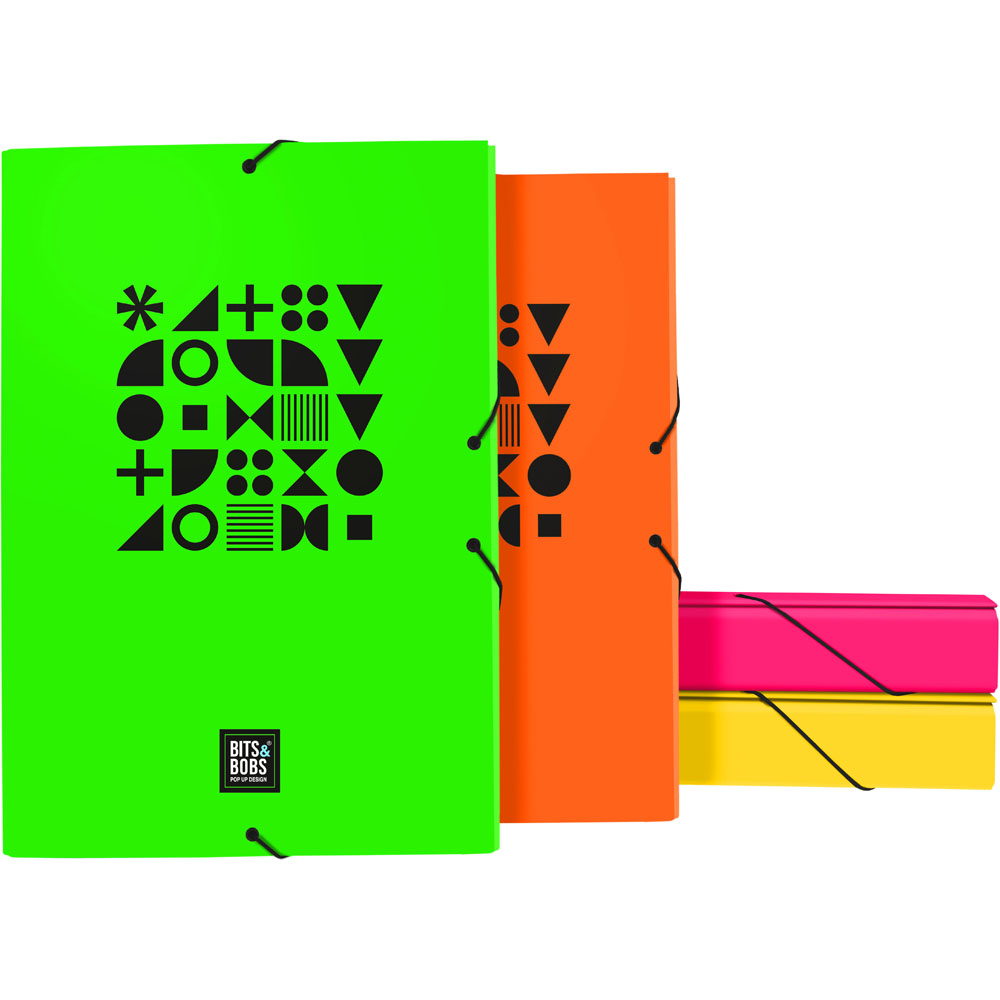 CAIXA ECOPROJ. GOM.5CM B&B23 FLUOR SORTIDO