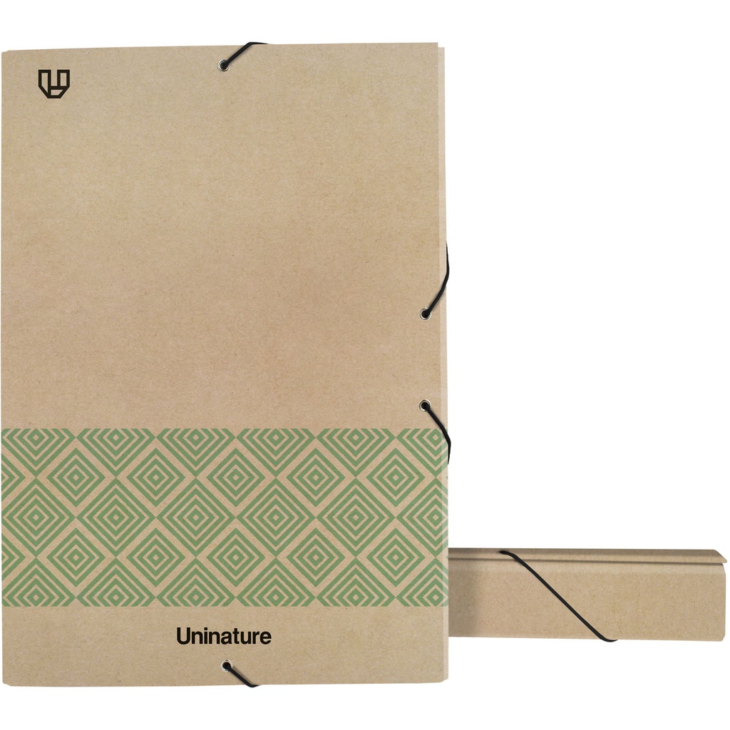 CAIXA ECOPROJ. GOM.5CM UNINATURE VERDE