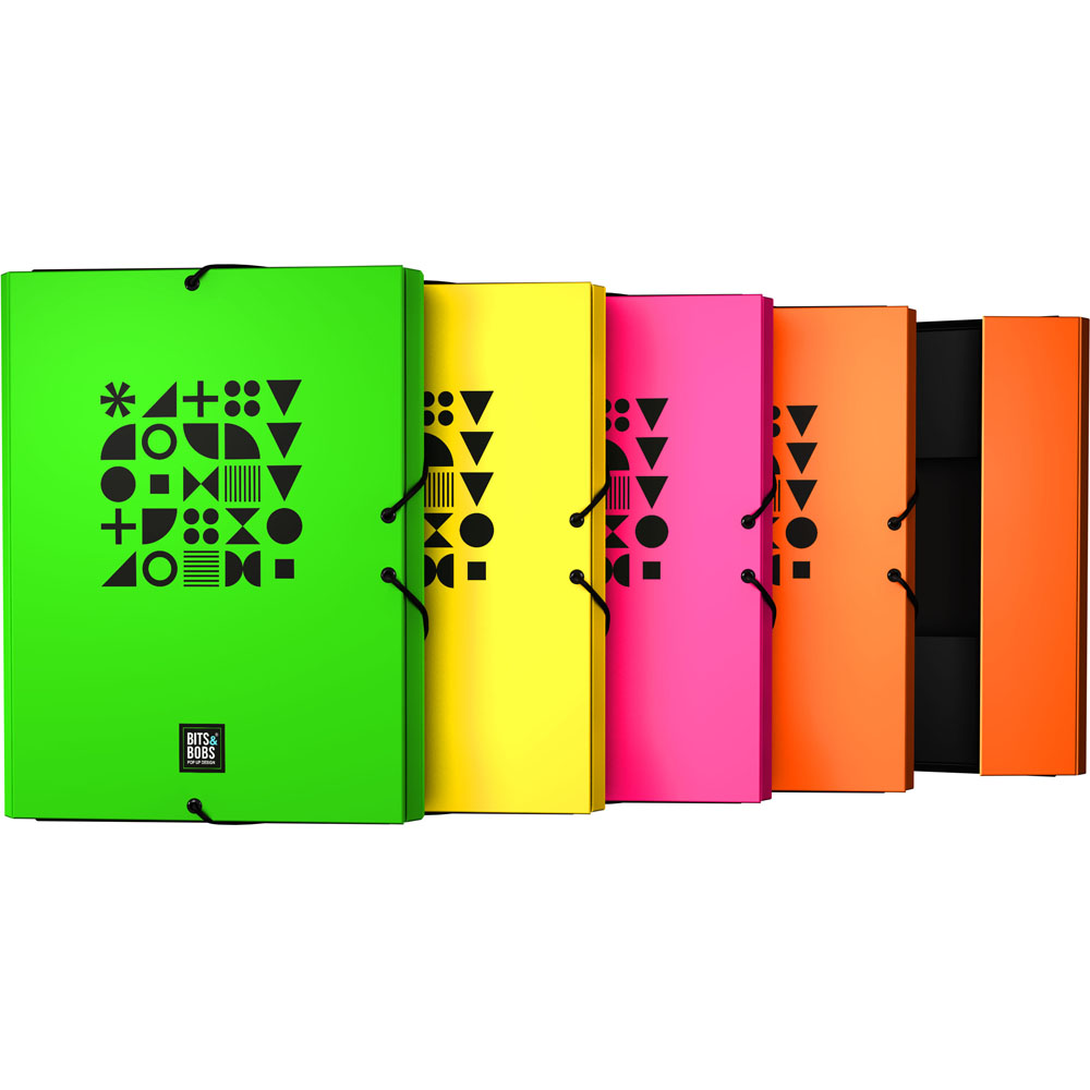 PASTA 3 ABAS FOR. B&B23 FLUOR SORTIDO